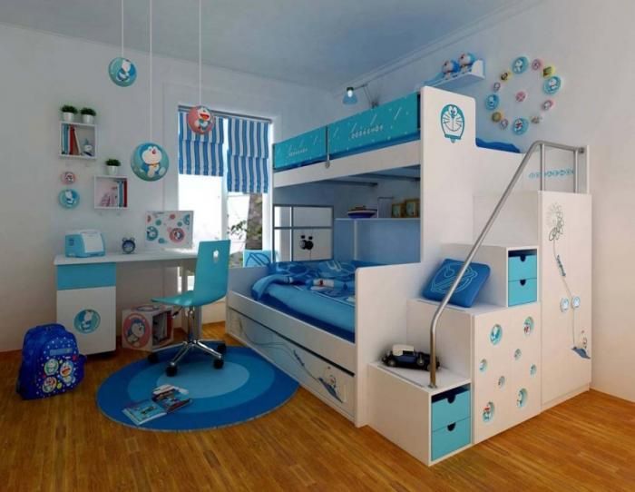 Дизайн детской комнаты для мальчиков